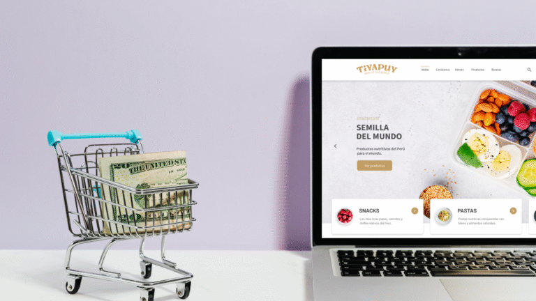 Tiyapuy: Ecommerce desarrollado desde cero por Prodequa