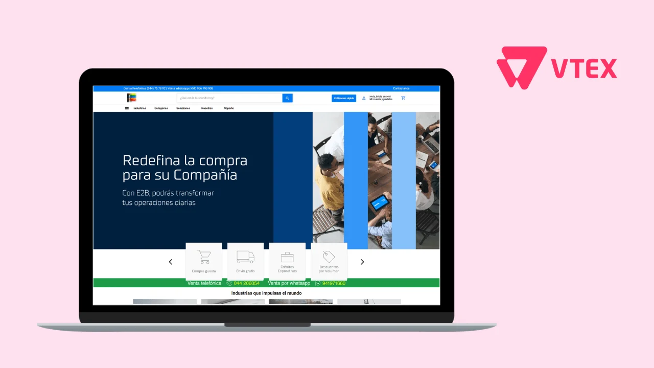 Ecommerce B2B y VTEX: Lleva la experiencia de tu cliente a otro nivel