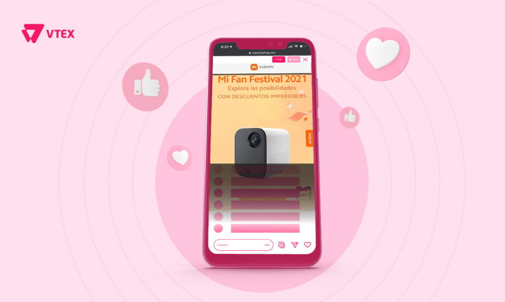 live shopping Xiaomi